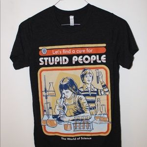 Retro Style Graphic Cotton T-Shirt